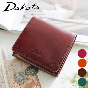 Dakota 【安心の3年保証&プレゼント付】 ダコタ バンビーナ 小銭入れ付き二つ折り財布 0030834