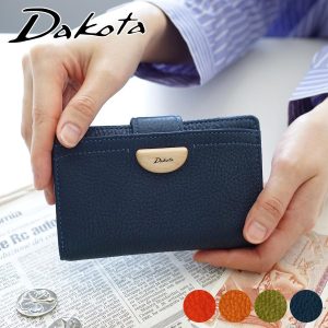 Dakota 【安心の3年保証&プレゼント付】 ダコタ アーブル 小銭入れ付き二つ折り財布 0031360