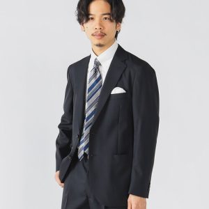 BEAMS HEART セットアップ 120's ウールトロピカル イージースーツ(S〜XL・セットアップ・ウォッシャブル対応)「防シワ」 メンズ