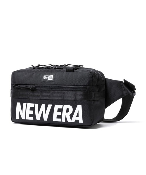 NEW ERA ウエストポーチ ERA/ニューエラ スクエア ウエストバッグ 7L プリントロゴブラック/ブラック/ナイロンツイルブラック 1 - 画像 (3)