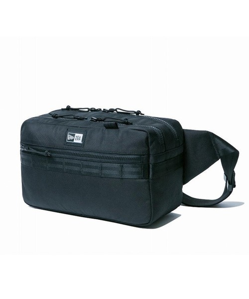 NEW ERA ウエストポーチ ERA/ニューエラ スクエア ウエストバッグ 7L プリントロゴブラック/ブラック/ナイロンツイルブラック 1 - 画像 (2)