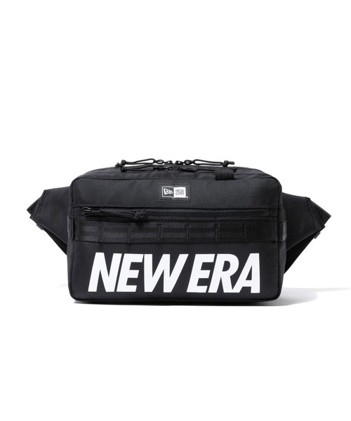 NEW ERA ウエストポーチ ERA/ニューエラ スクエア ウエストバッグ 7L プリントロゴブラック/ブラック/ナイロンツイルブラック 1 - 画像 (7)