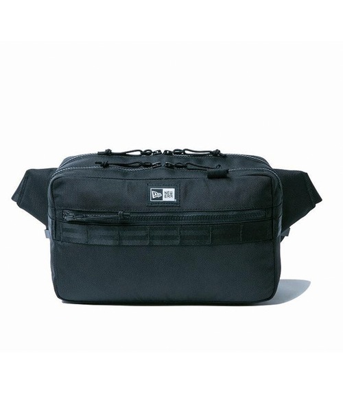 NEW ERA ウエストポーチ ERA/ニューエラ スクエア ウエストバッグ 7L プリントロゴブラック/ブラック/ナイロンツイルブラック 1 - 画像 (5)