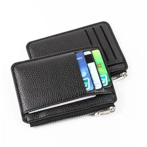 当日発送 カードケース 極薄 ミニ財布 コインケース 小銭入れ 財布 薄型 メンズ レディース カード入れ 札入れ ファスナータイプ