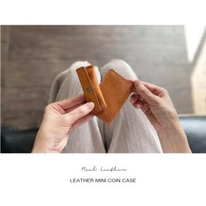 DAYSART 小銭入れ レディース メンズ コインケース 本革 イタリアンレザー ボタン 薄型 軽い ブランド 人気 おすすめ ポーチ シンプル 無地