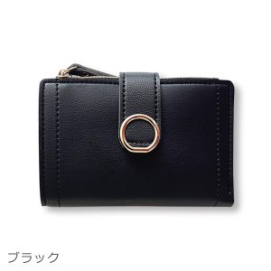 ミニ財布 二つ折り レディース カードケース 小銭入れ 小さい 小さめ ウォレット レザー調 春 色 カラー パステル 可愛い かわいい