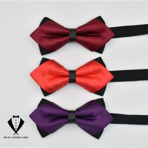 蝶ネクタイ ボウタイ メンズ 男性 紳士 レディース 女性 婦人 無地 調節可能 フォーマル 結婚式 式典 パーティー おしゃれ 男女兼用 大人用