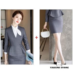 高品質 レディース スーツ パンツスーツ スカート ビジネス セットアップ 卒業式 入学式 結婚 通勤 オフィス フォーマル 体型カバー 春 夏 秋
